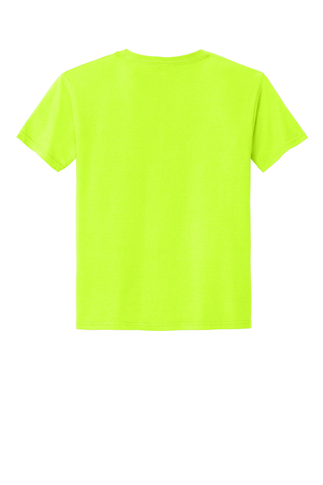 Rear View of SftyGrn Jerzees Classics Youth Cotton T-Shirt 363Y