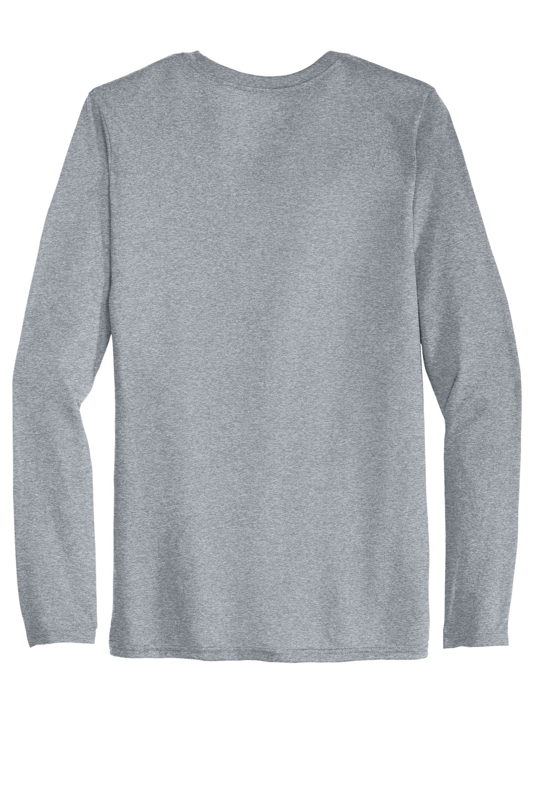 Rear View of SportGrey Gildan Performance Long Sleeve T-Shirt. 42400