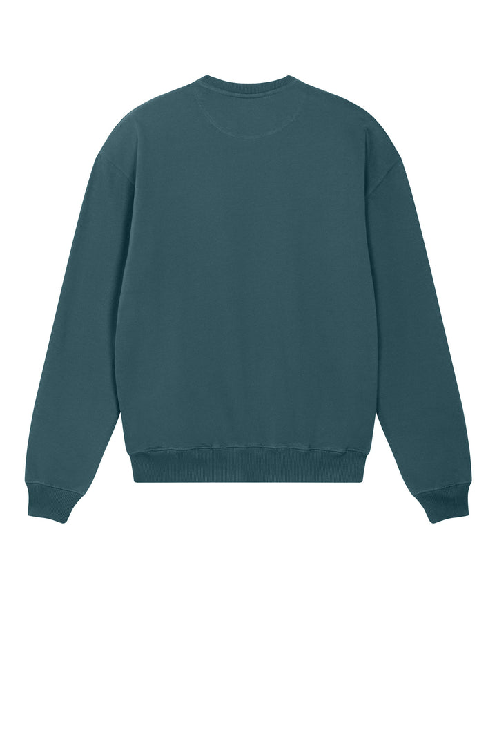 Rear View of Stargazer Stanley/Stella Unisex Ledger Dry Crewneck Sweatshirt SXU029