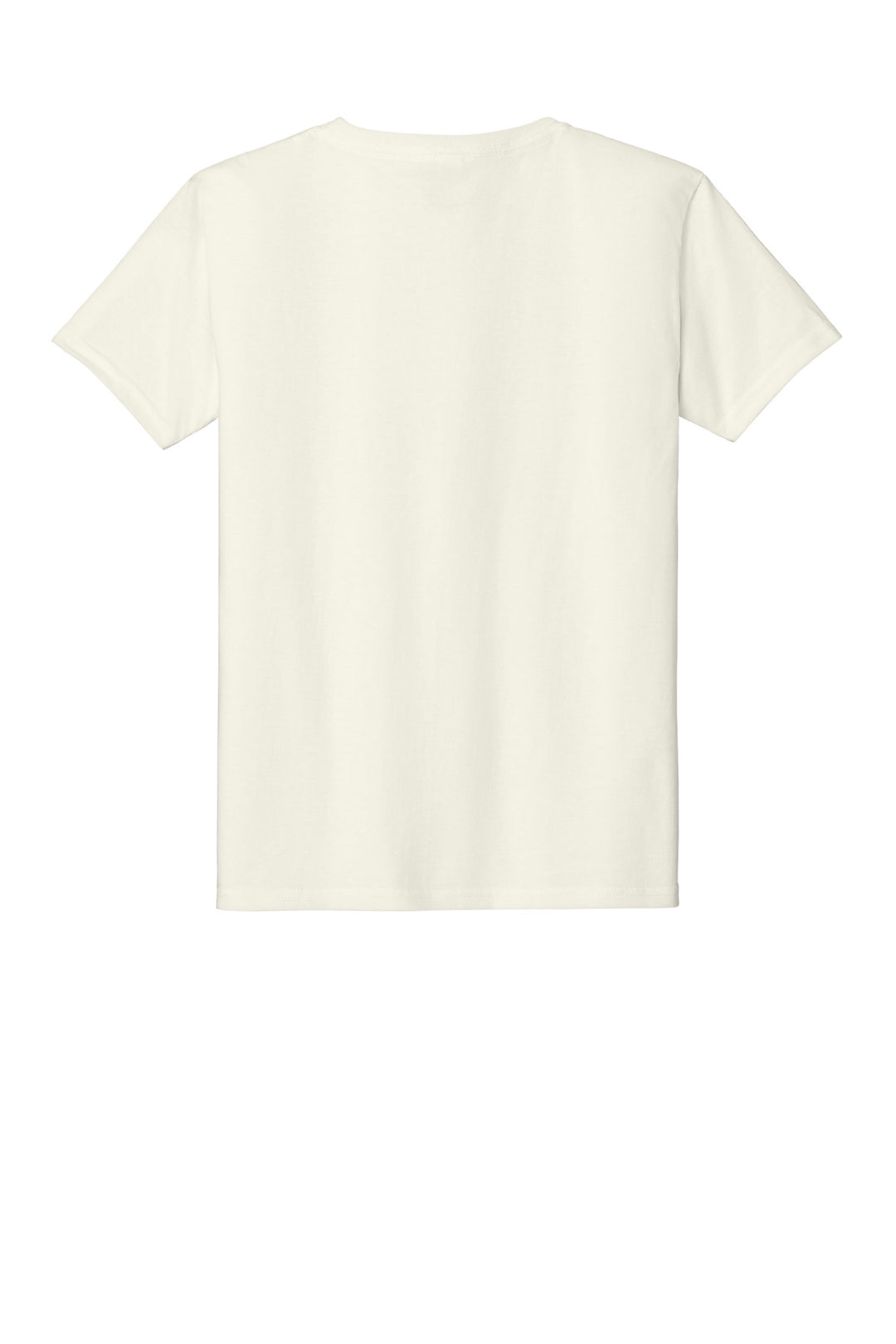Rear View of SwtCrmHthr Jerzees Classics Youth Cotton T-Shirt 363Y