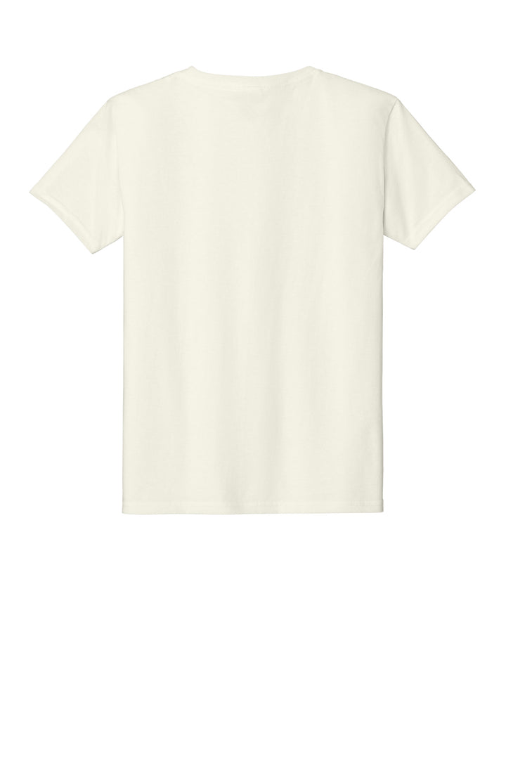 Rear View of SwtCrmHthr Jerzees Classics Youth Cotton T-Shirt 363Y