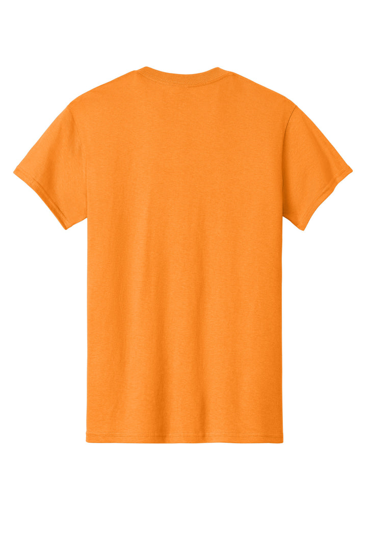 Rear View of Tennessee Orng Gildan - Heavy Cotton 100% Cotton T-Shirt. 5000