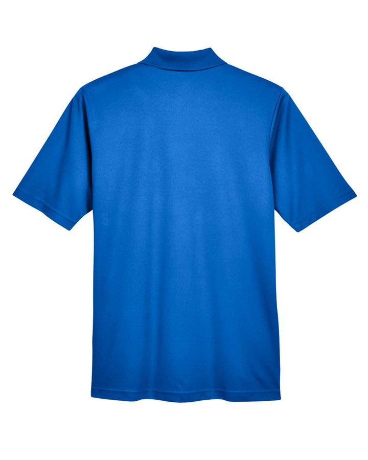 Rear View of True Royal Men's Origin Performance Piqué Polo with Pocket - 88181P