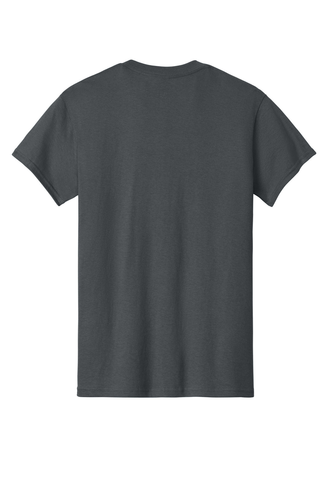 Rear View of Tweed Gildan - Heavy Cotton 100% Cotton T-Shirt. 5000