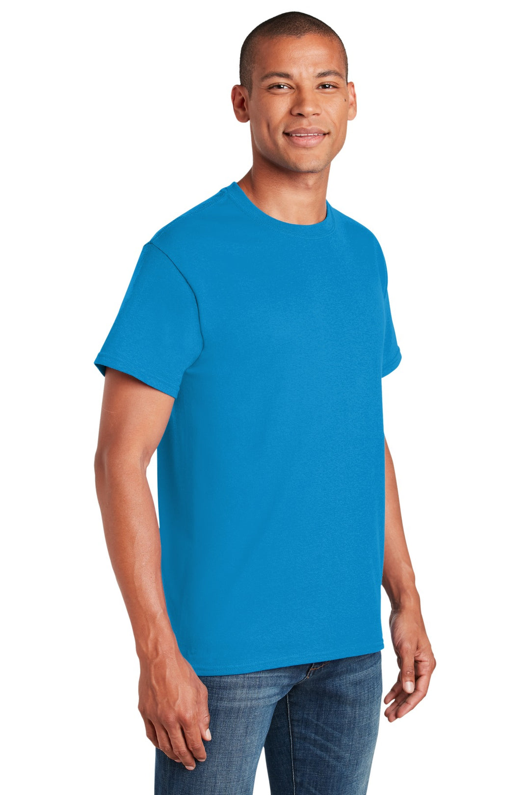 Sapphire Gildan - Heavy Cotton 100% Cotton T-Shirt. 5000