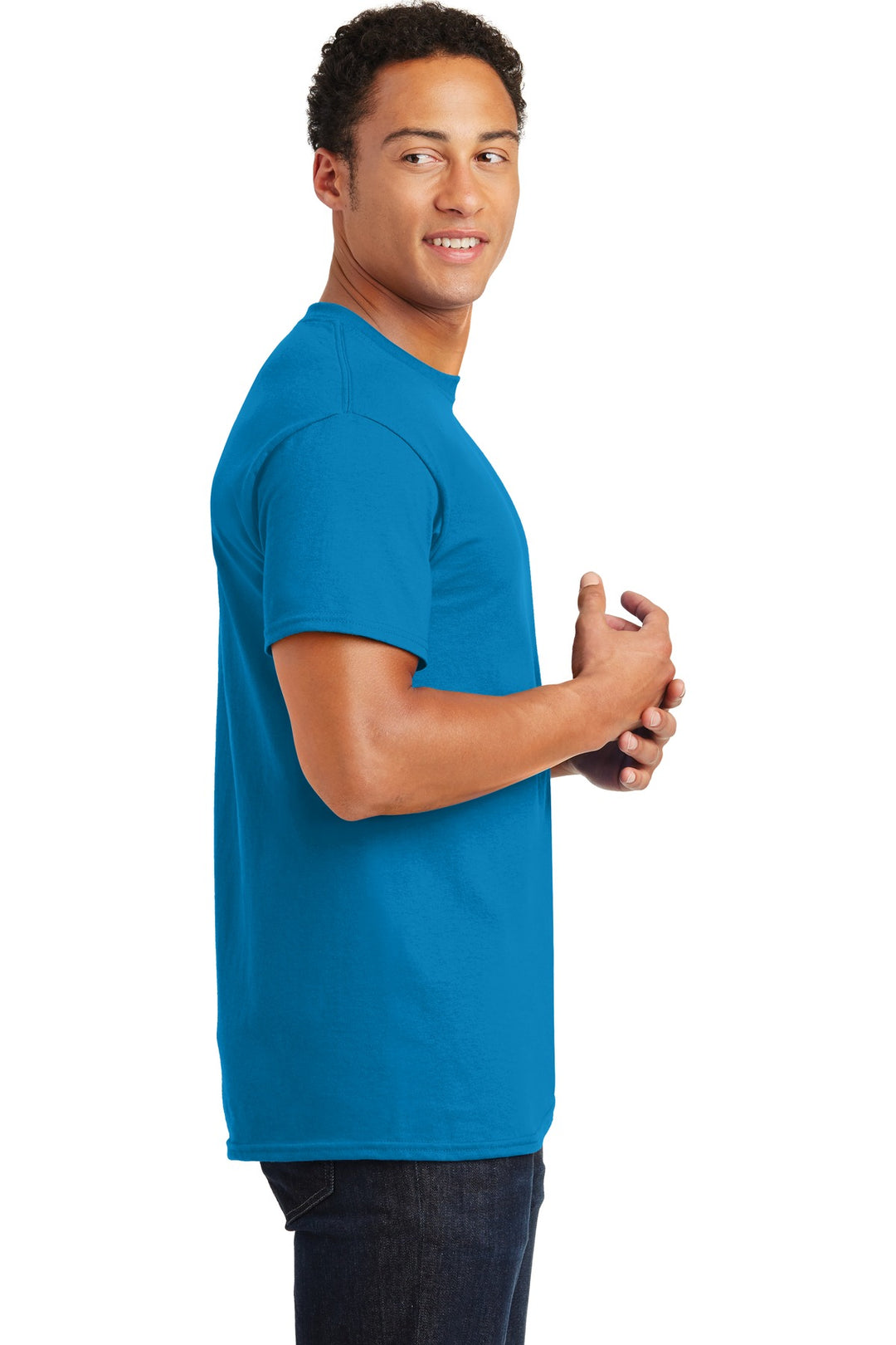 Sapphire Gildan - Ultra Cotton 100% US Cotton T-Shirt. 2000