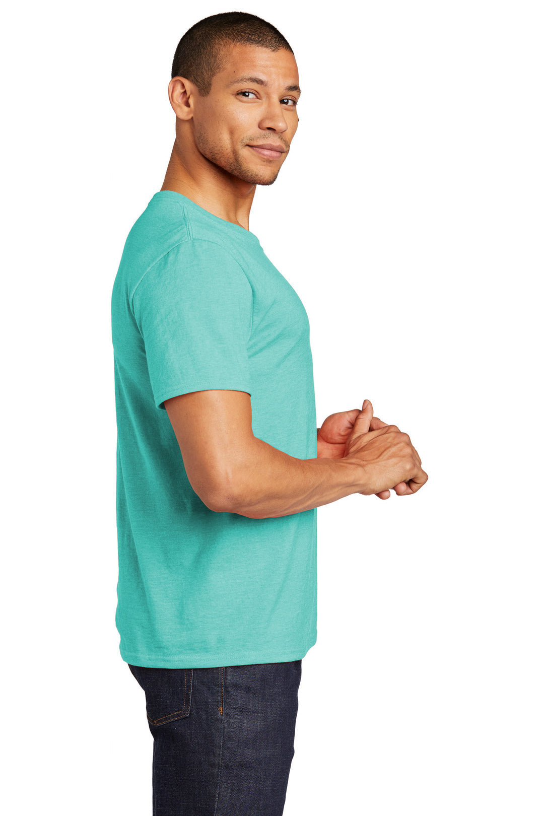 ScubaBlue Jerzees Premium Blend Ring Spun T-Shirt 560M