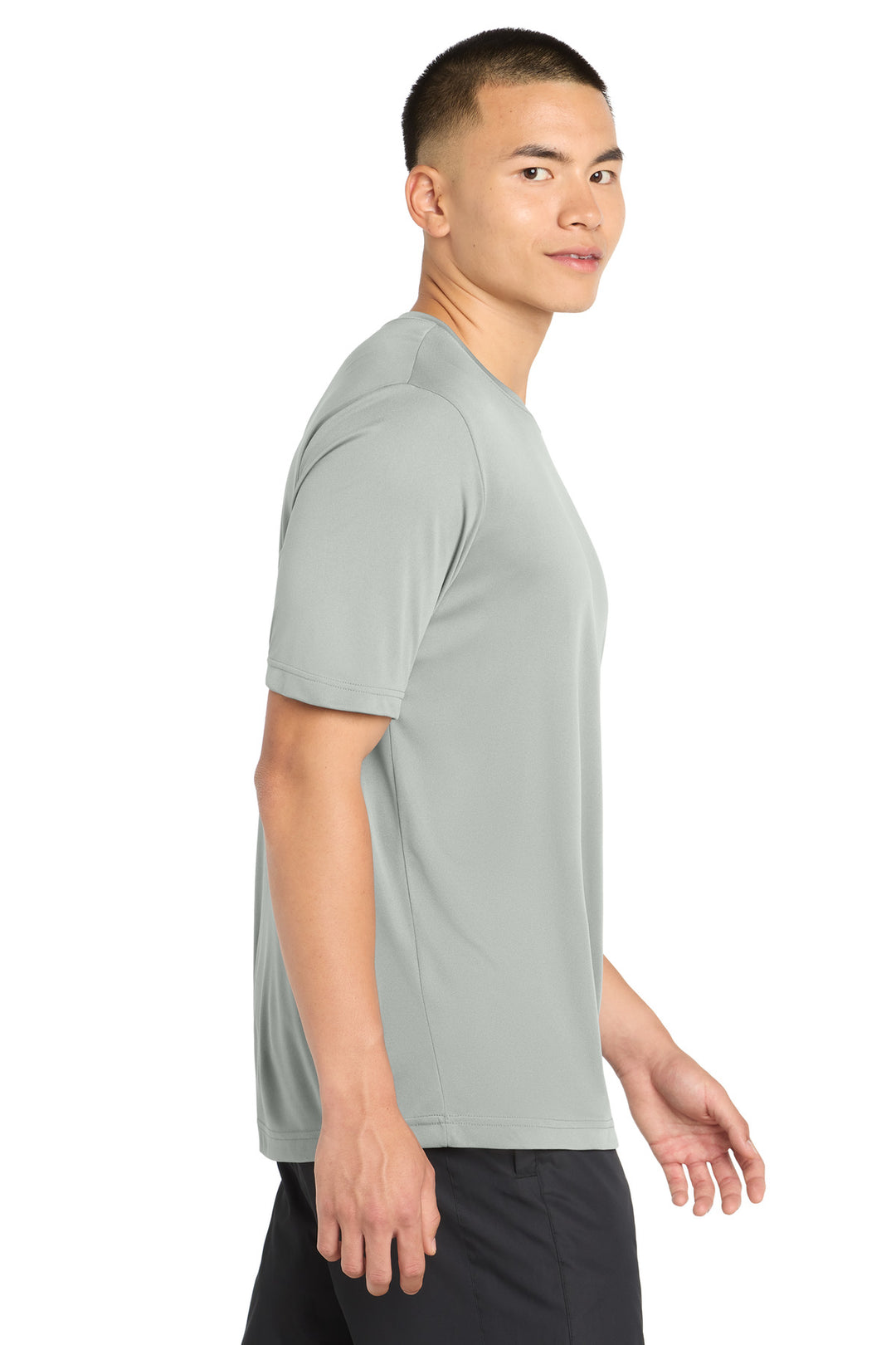 Silver Sport-Tek PosiCharge Competitor Tee. ST350
