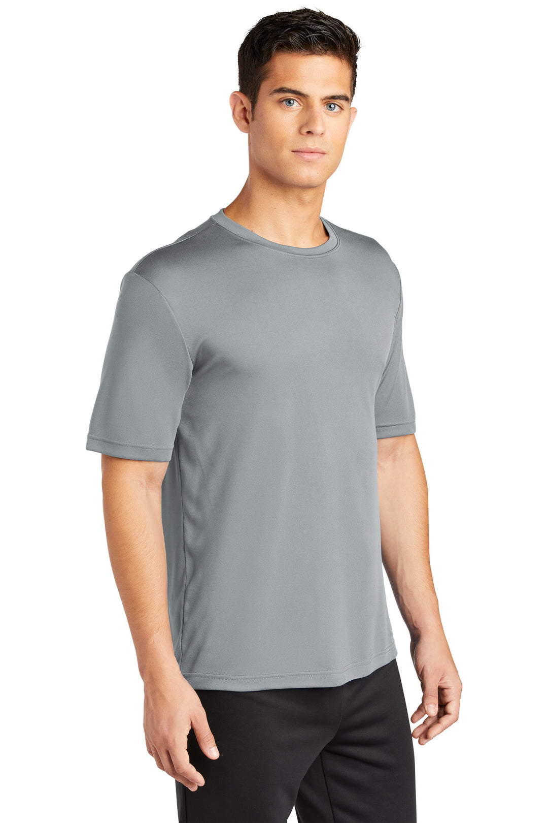 Silver Sport-Tek PosiCharge Competitor Tee. ST350