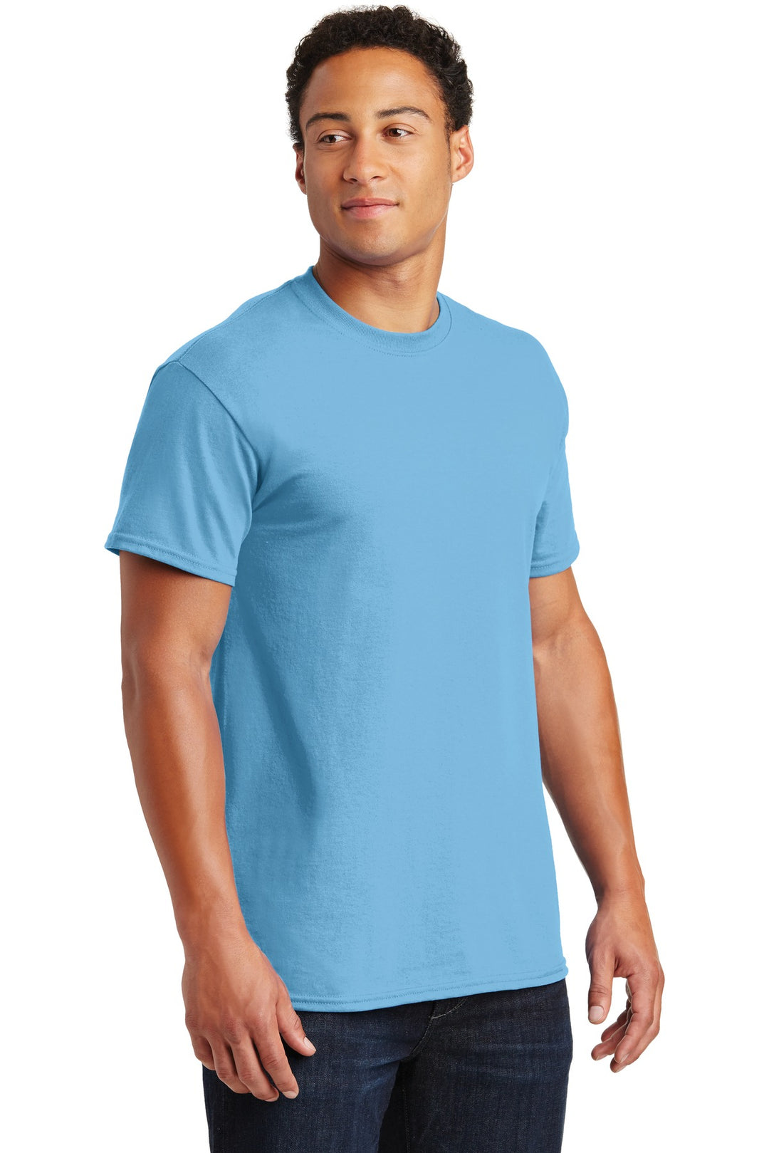 Sky Gildan - Ultra Cotton 100% US Cotton T-Shirt. 2000