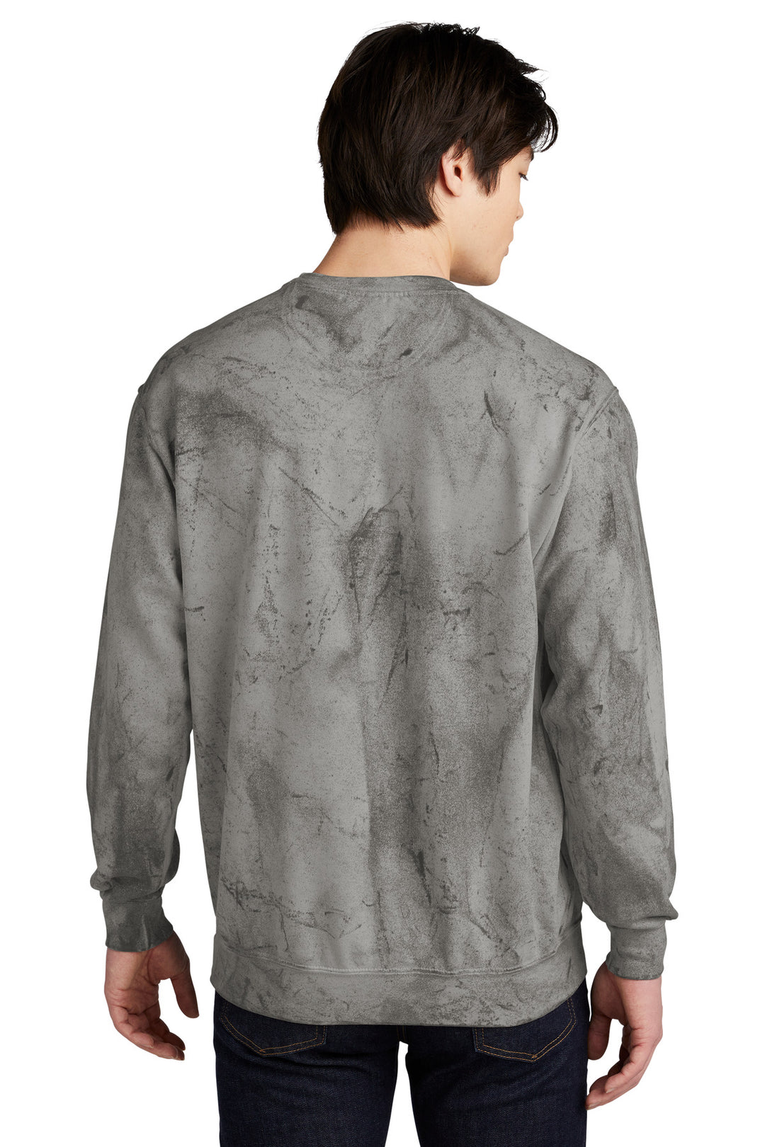 Smoke Comfort Colors Color Blast Crewneck Sweatshirt 1545