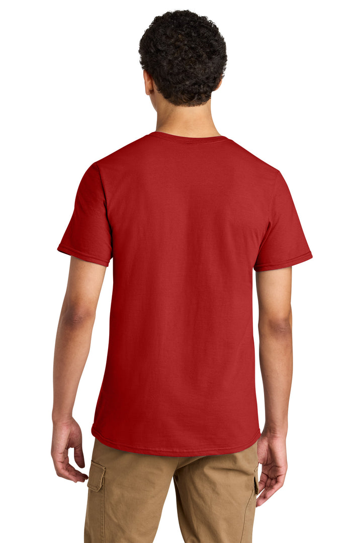 TrueRed Jerzees Unisex Premium Combed Ring Spun Cotton Tee 570M