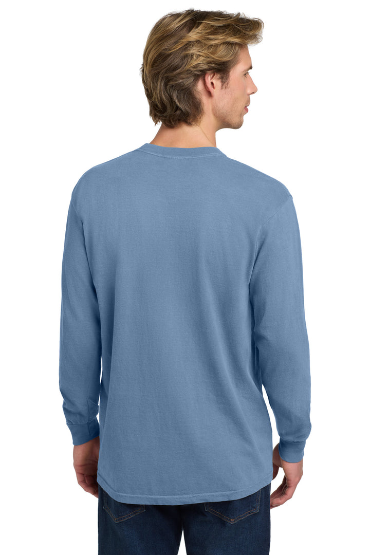 WashedDnm COMFORT COLORS Heavyweight Ring Spun Long Sleeve Tee. 6014