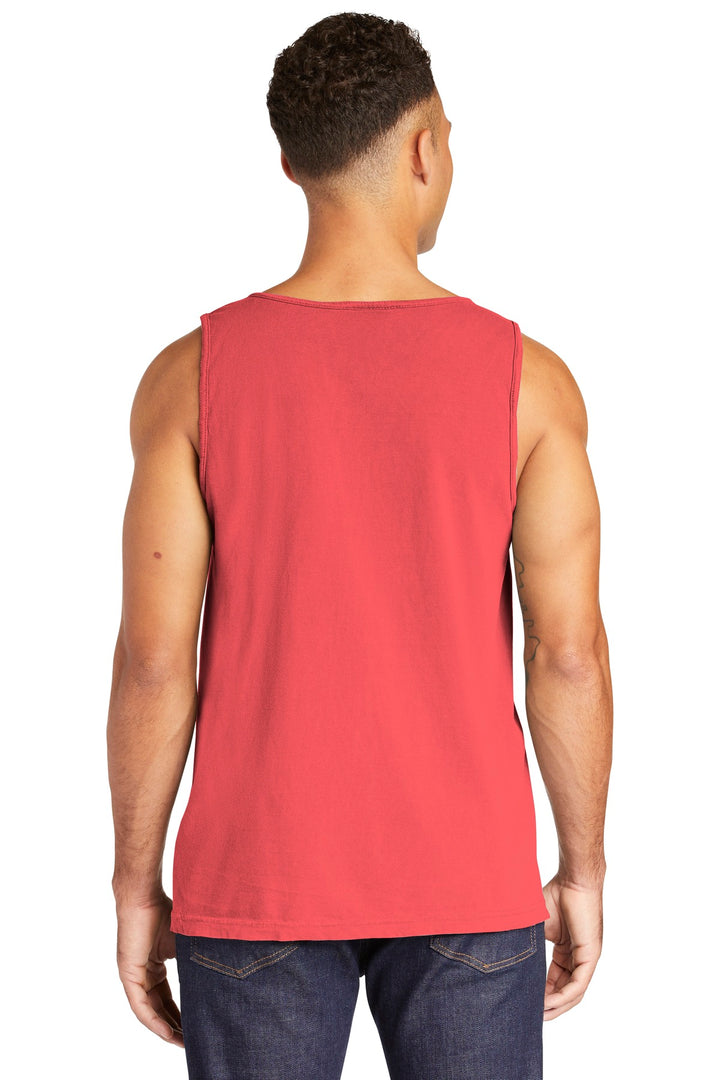 Watermelon COMFORT COLORS Heavyweight Ring Spun Tank Top. 9360